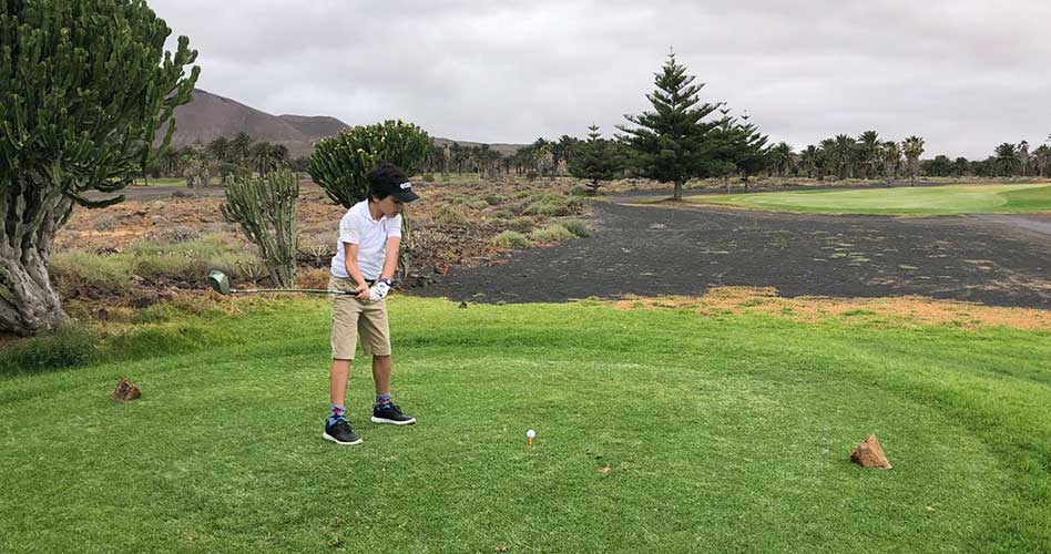 Tercera prueba del Circuito Infantil de Golf de Lanzarote en Puerto del Carmen