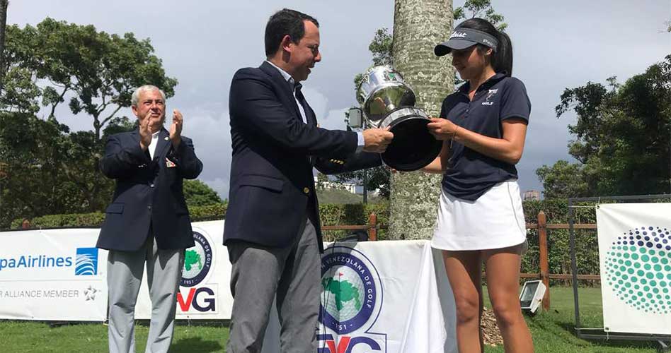 Valentina Gilly ganó cuarto título nacional consecutivo en golf