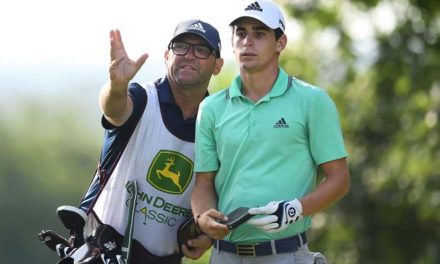 Con birdies de otro planeta, Niemann repunta y tiene un buen día en el John Deere Classic