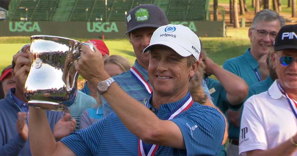 David Toms conquista su primer “grande” como veterano en el US Senior Open; Franco termina en el casillero 28°