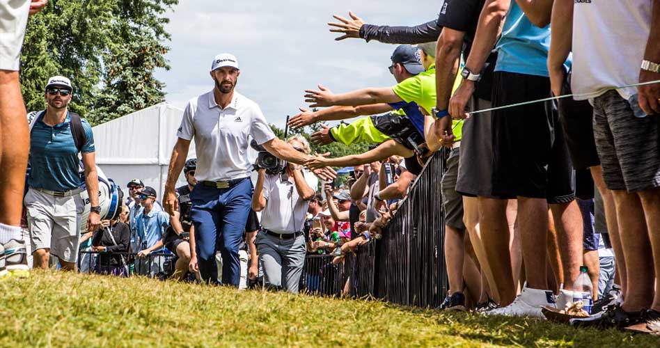 DJ toma la delantera con 3 más en Glen Abbey