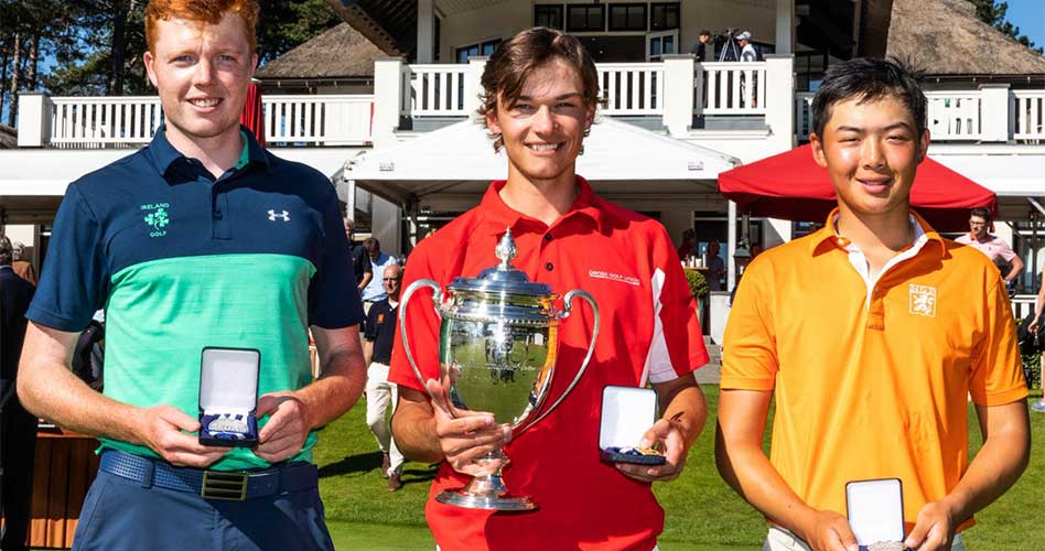 El danés Nicolai Hojgaard, campeón al final del European Amateur Championship