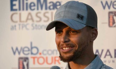 El tres veces campeón de la NBA Steph Curry vuelve a competir en el Web.com Tour