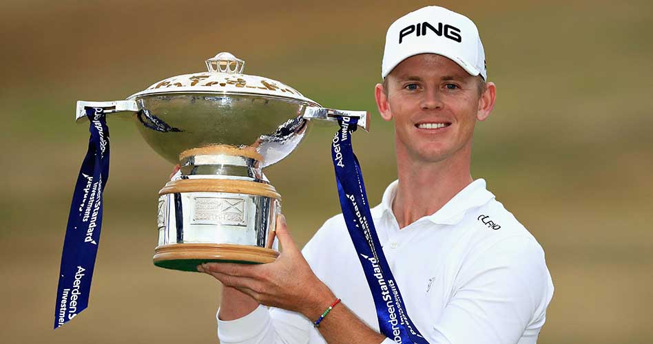 En el Scottish Open, Brandon Stone celebró el triunfo