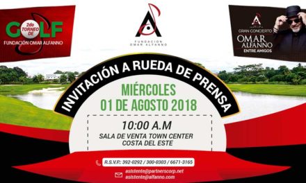 Invitación a rueda de prensa: 2o Torneo de Golf Fundación Omar Alfanno