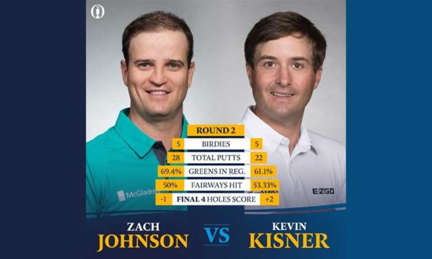 Johnson y Kisner sin temores en Carnoustie