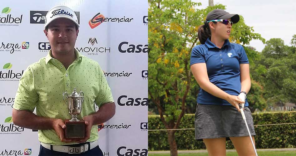 José Mario Vega y Silvia Garcés, ganadores del torneo del Eje Cafetero en Pereira