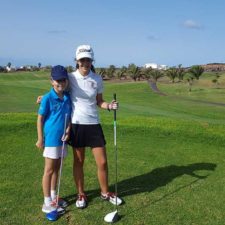 Lanzarote Golf acogió la cuarta prueba del Circuito Infantil de Lanzarote