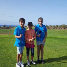 Lanzarote Golf acogió la cuarta prueba del Circuito Infantil de Lanzarote