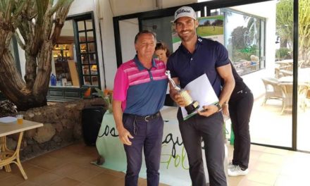Lanzarote visitado por los mejores golfistas profesionales de Canarias