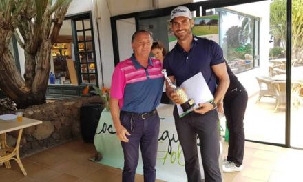 Lanzarote visitado por los mejores golfistas profesionales de Canarias