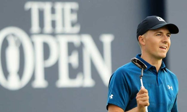 Spieth lidera trío para últimos 18 hoyos del 147º Open Championship