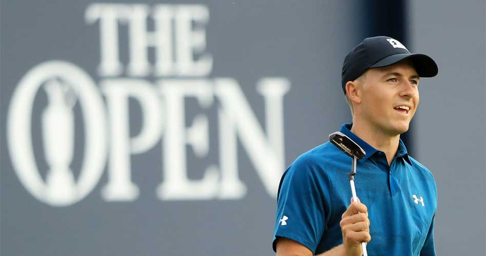 Spieth lidera trío para últimos 18 hoyos del 147º Open Championship