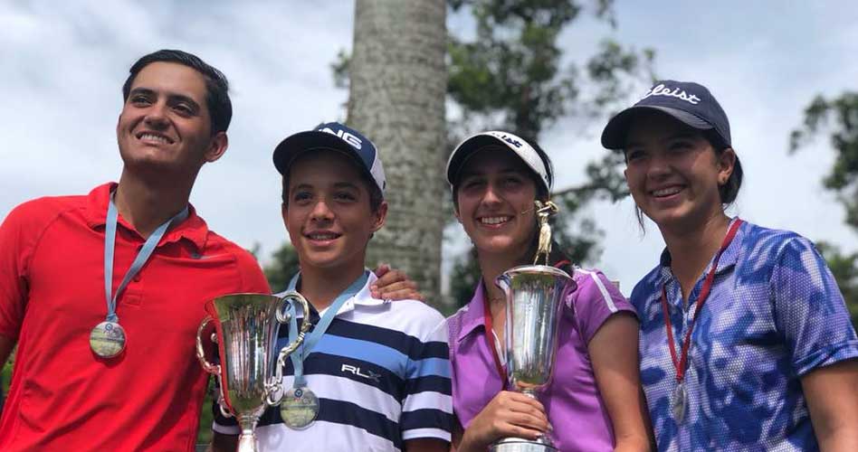 Vanessa Gilly y Miguel Llamoza Campeones Juveniles de Venezuela