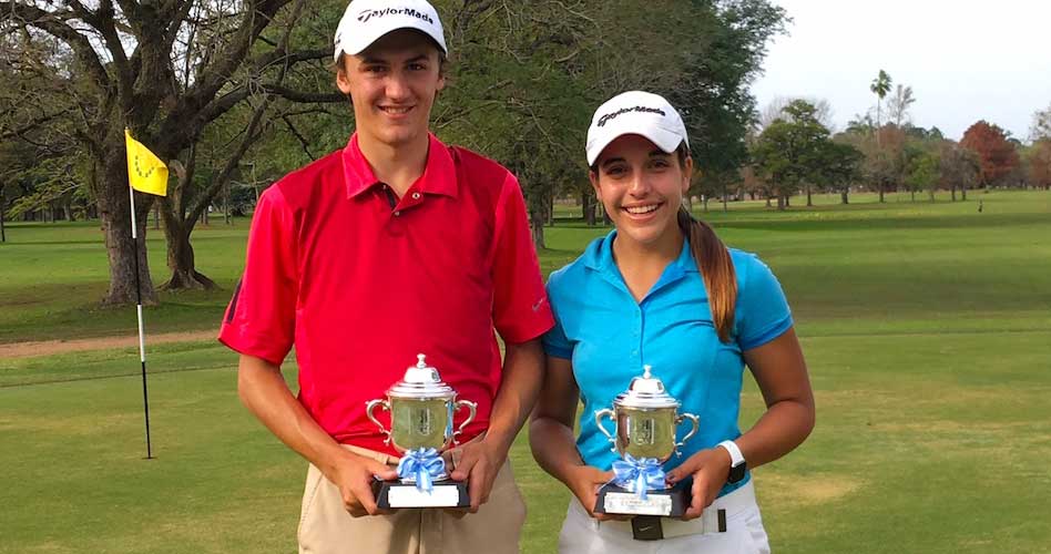 Vicente Marzilio y Ela Anacona ganan el Tercer Torneo de Menores