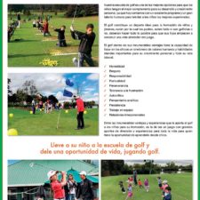 Colombia apuesta por las Escuelas de Golf para crecer