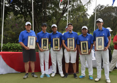 Raul Bonilla, Miguel Leal, Pablo Castellanos, Daniel Gurtner, Jorge Meléndez, Juan Ricardo Dávila