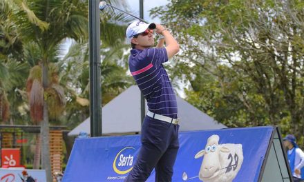 Nicolás Echavarría llega líder a la ronda final del 69 Abierto de Medellín