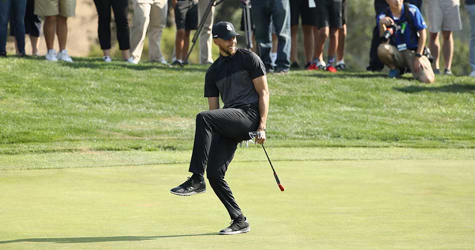 Stephen Curry comienza el Ellie Mae Classic con nota positiva