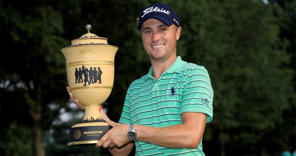 Triunfo de Justin Thomas en el World Golf Championships-Bridgestone Invitational