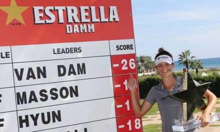 Anne Van Dam gana el Estrella Damm Mediterranean Ladies Open mediante un recital de birdies