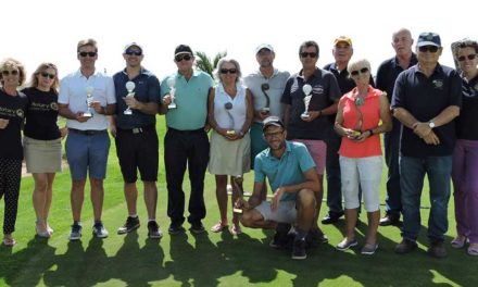 El golf de Lanzarote recauda fondos en el II Torneo Benéfico Rotary