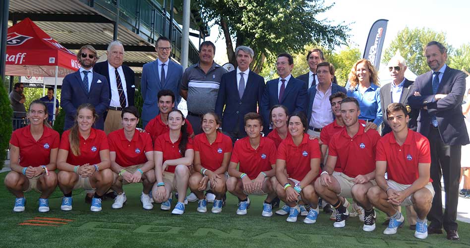 El presidente de la Comunidad de Madrid inaugura la ‘Mutuactivos MadridGolf 2018’ en el Club Deportivo Somontes