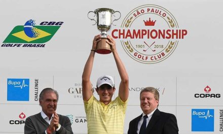 ¡Gran campeón! Nicolás Echavarría se coronó en el Sao Paulo Golf Championship