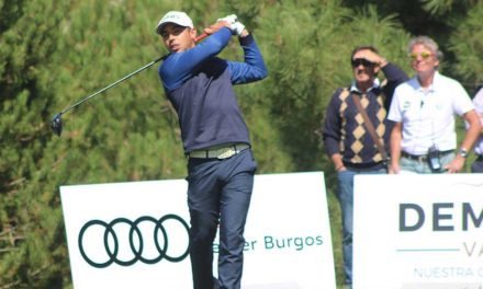 Sebastián García Rodríguez en busca de su victoria en el Campeonato de la PGA en Riocerezo