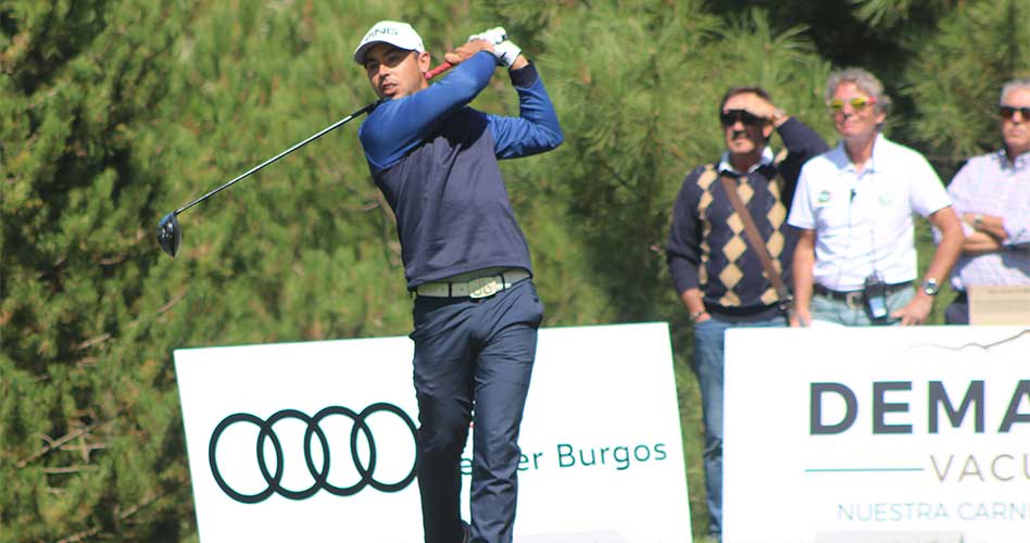 Sebastián García Rodríguez en busca de su victoria en el Campeonato de la PGA en Riocerezo