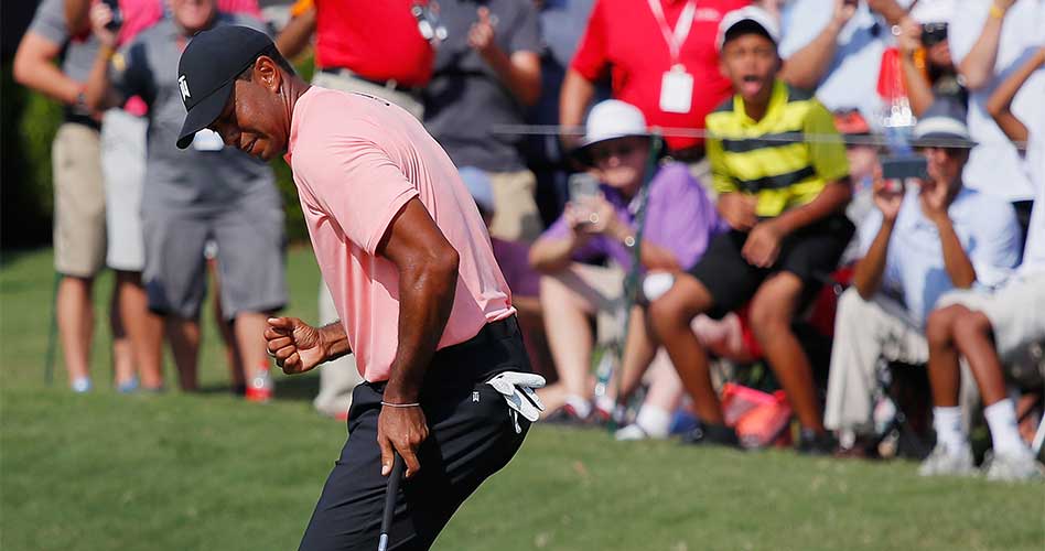 Tiger se hace escuchar en la cima del TOUR Championship