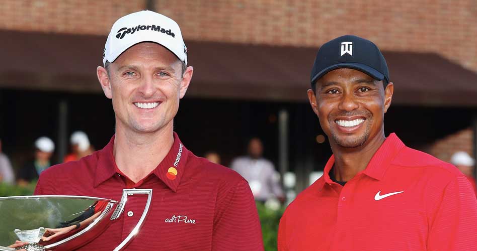 Tiger Woods y Justin Rose: dos historias, un camino