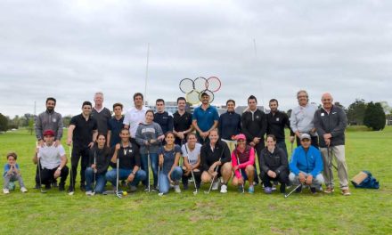 Atletas de distintas disciplinas jugaron al Golf