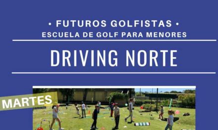 Futuros Golfistas suma un nuevo día a sus clases en Driving Norte