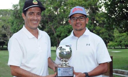 Jonathan Perez, con David Peñalosa, ganaron en el Torneo Aniversario en Cali