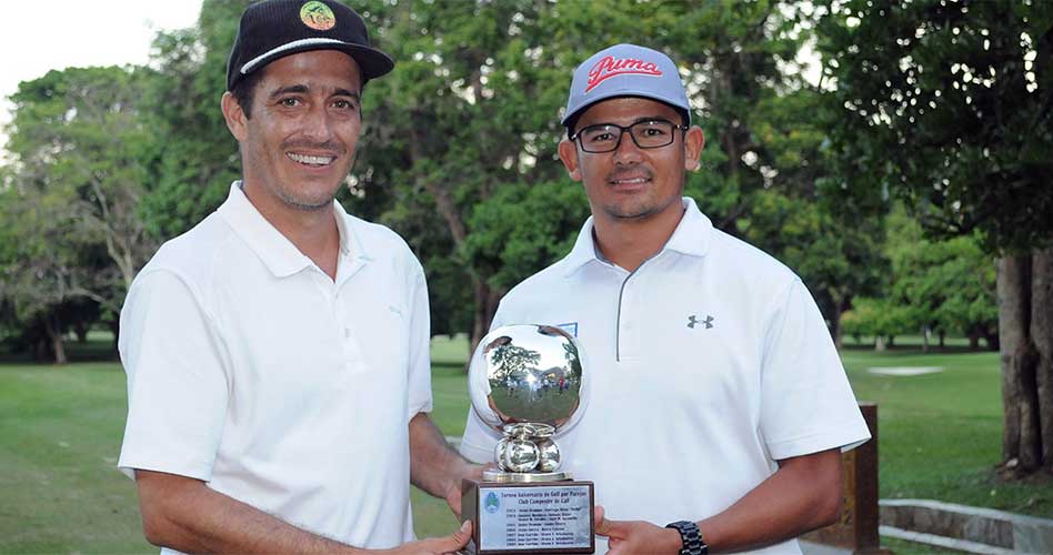 Jonathan Perez, con David Peñalosa, ganaron en el Torneo Aniversario en Cali