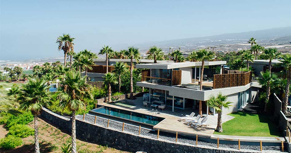 Las villas Bellevue, de Abama Resort, premio a la mejor vivienda de la década según los arquitectos de Tenerife