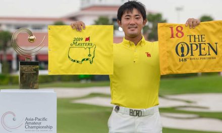 Takumi Kanaya cumple su sueño y se queda con el título del Asia-Pacific Amateur Championship