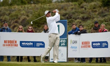 Carranza toma ventaja de tres golpes en el Neuquén Argentina Classic