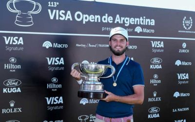 Isidro Benítez se quedó con el 113° VISA Open de Argentina presentado por Macro