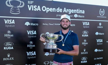 Isidro Benítez se quedó con el 113° VISA Open de Argentina presentado por Macro