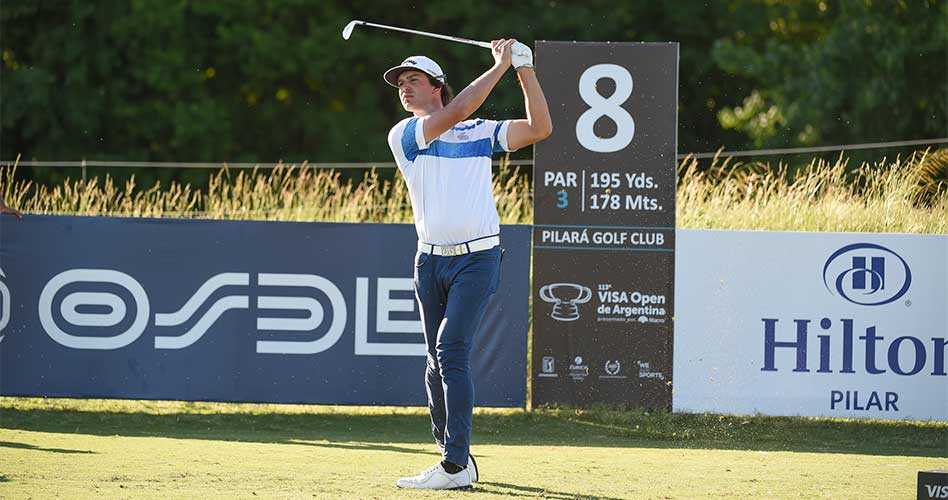 Marelli y Black al frente en inicio del VISA Open de Argentina