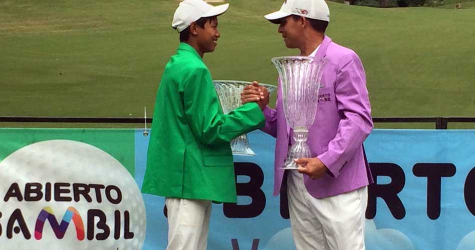 Richard Rojas y Amauriel Fernández campeones del XV Abierto Sambil de Golf