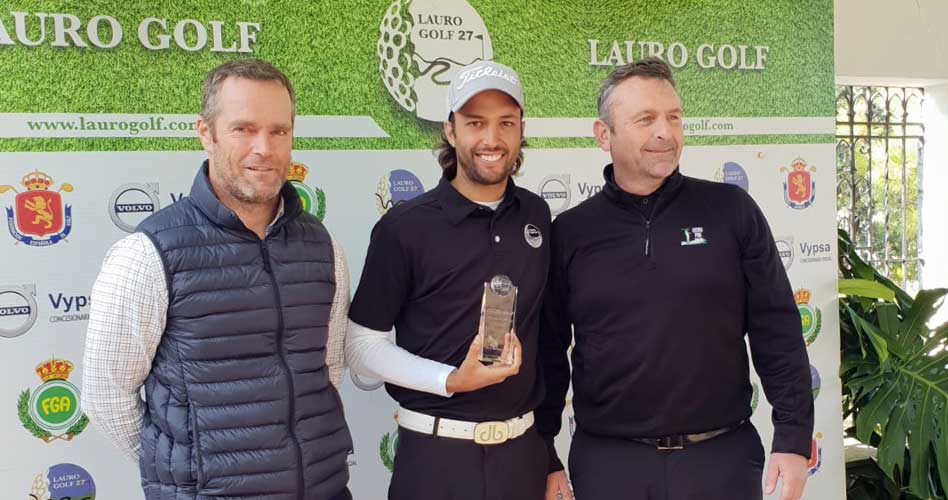 Álvaro Arizabaleta deja en casa la victoria del Gecko Tour en Lauro Golf Resort