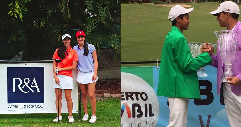 Golf venezolano enseñó su generación de relevo