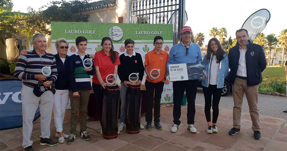 La cantera de Lauro Golf Resort destaca en la celebración del Torneo Volvo – Vypsa Día del Club
