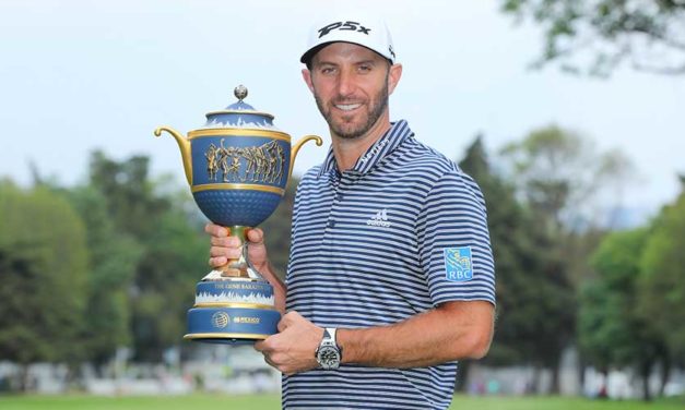 Dustin Johnson fue imparable en el WGC-Mexico Championship