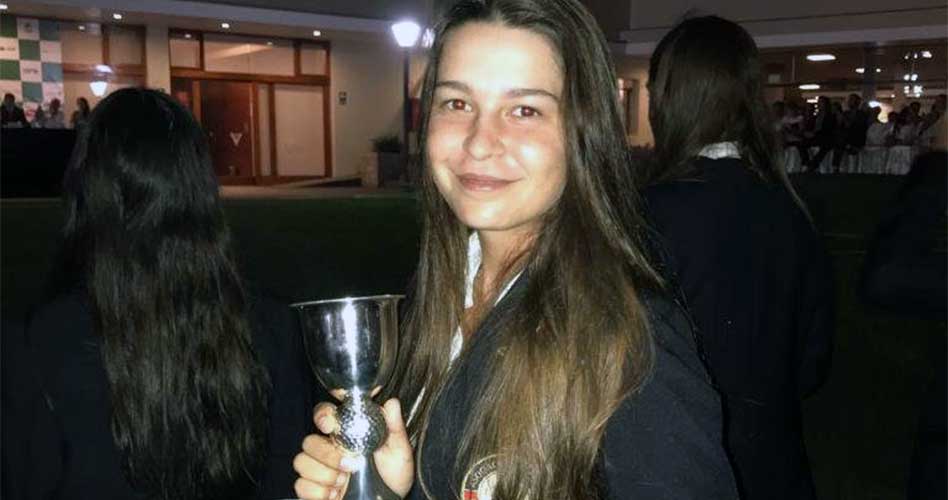 Golfista paraguaya, campeona en Perú