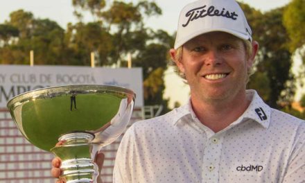 Mark Anderson, el campeón del Country Club de Bogotá Championship