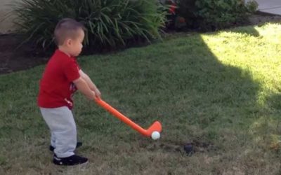 Video, alucinen con la evolución del swing de Jaden Soong, el niño que cogió los palos con 12 meses